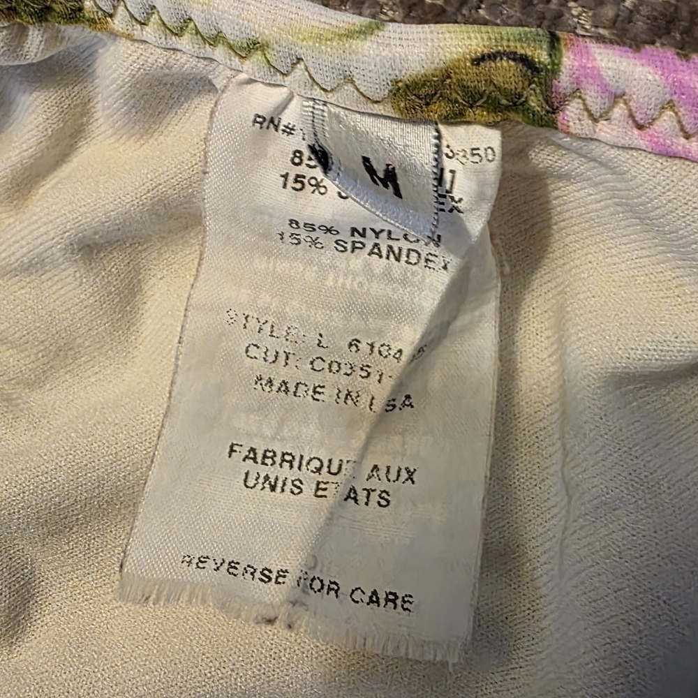 Vintage 2piece Y2K Roxy By Quicksilver Triangle Bikini - Picture 9 of 11